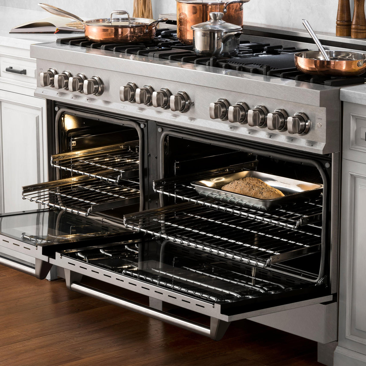 ZLINE RAS-WM-60 Dual Fuel Range in DuraSnow Stainless Steel - image 27