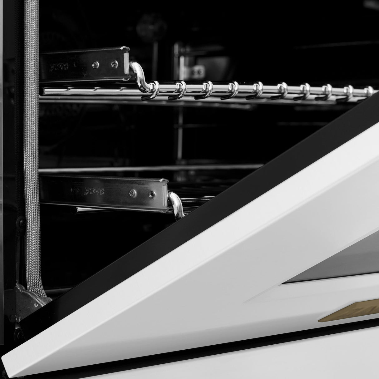 ZLINE RASZ-WM-60-CB Dual Fuel Range in DuraSnow Stainless Steel - image 6