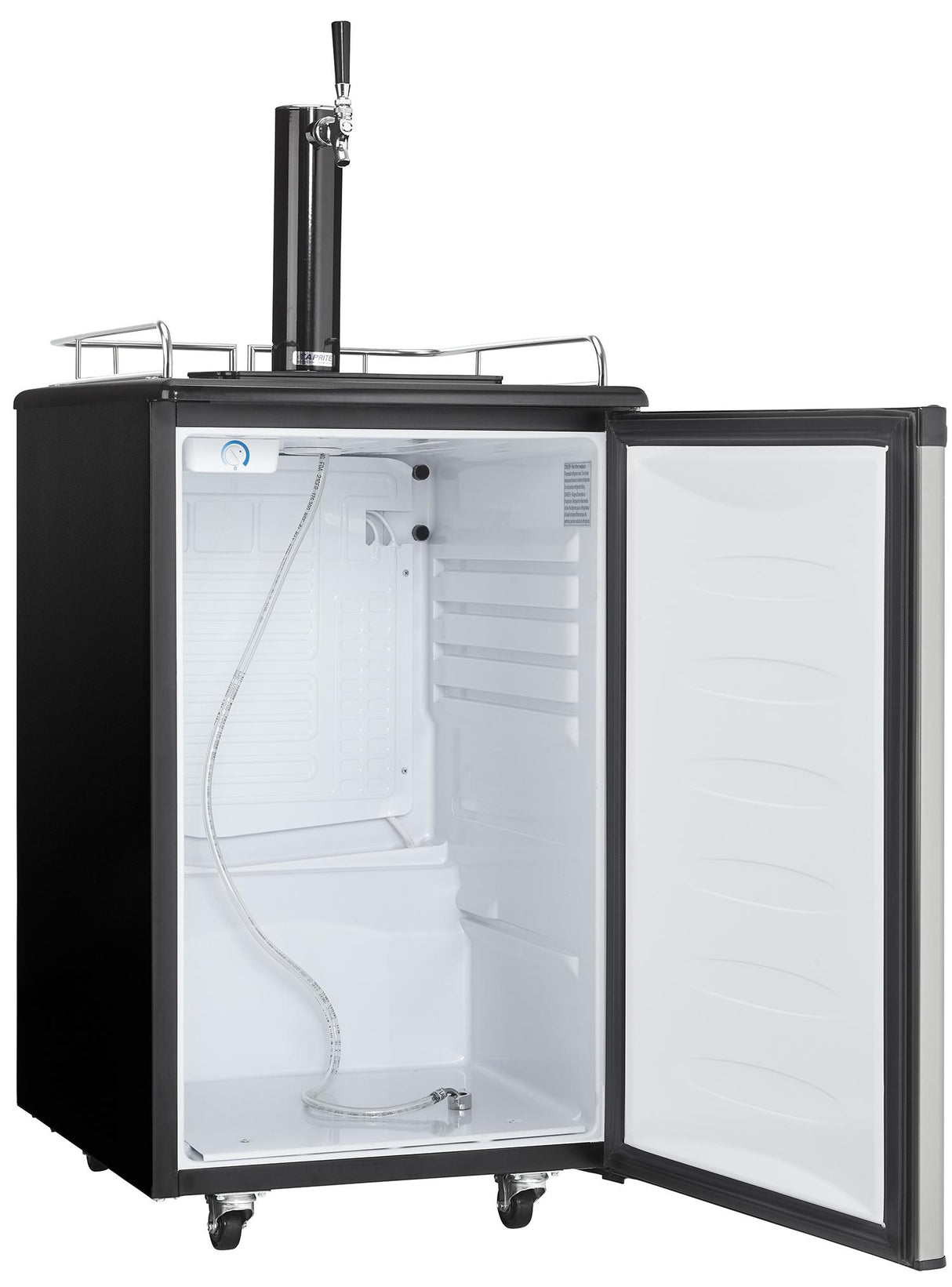 Danby 5.4 cu. ft. Single Tap Keg Cooler in Stainless Steel - (DKC054A1BSLDB)