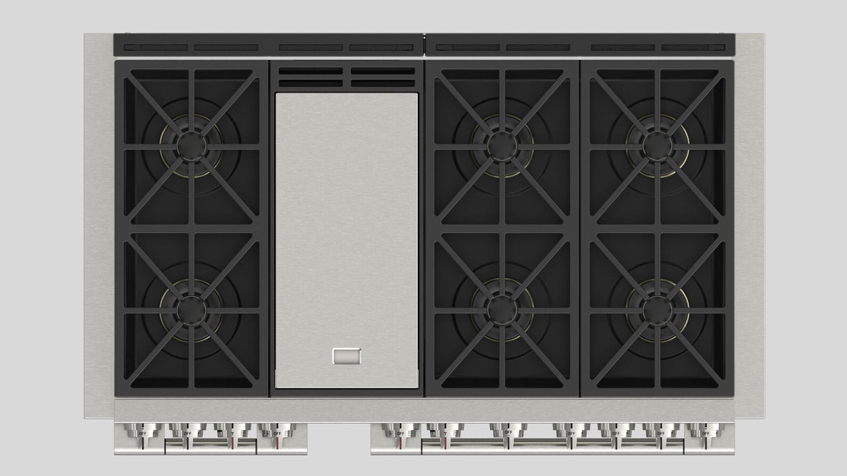 48" DUAL FUEL PRO RANGE - (F6PDF486GS1)