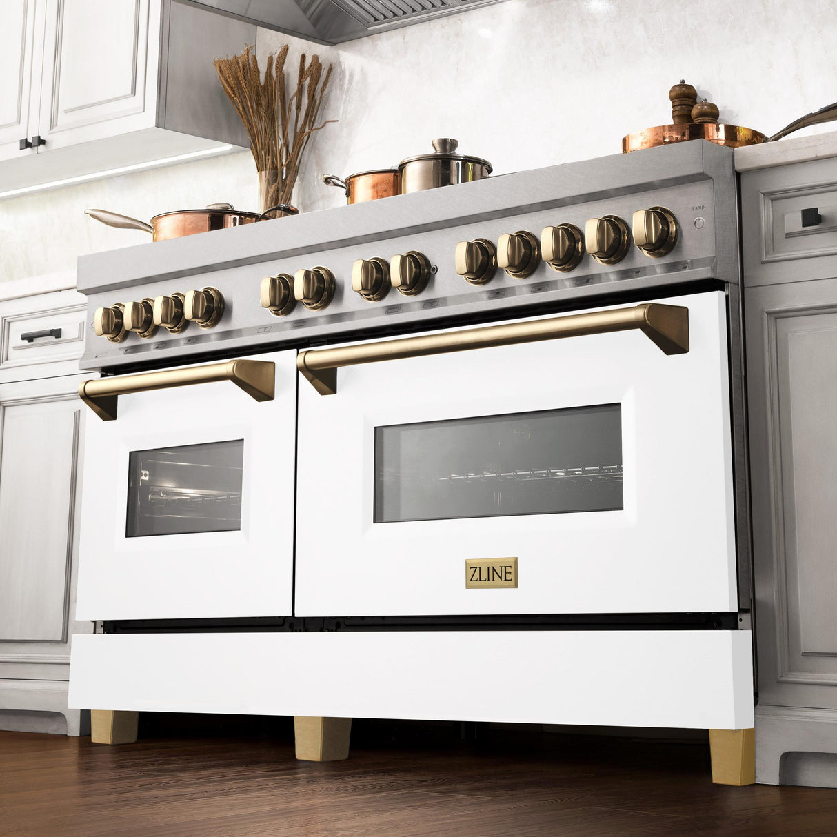 ZLINE RASZ-WM-60-CB Dual Fuel Range in DuraSnow Stainless Steel - image 13