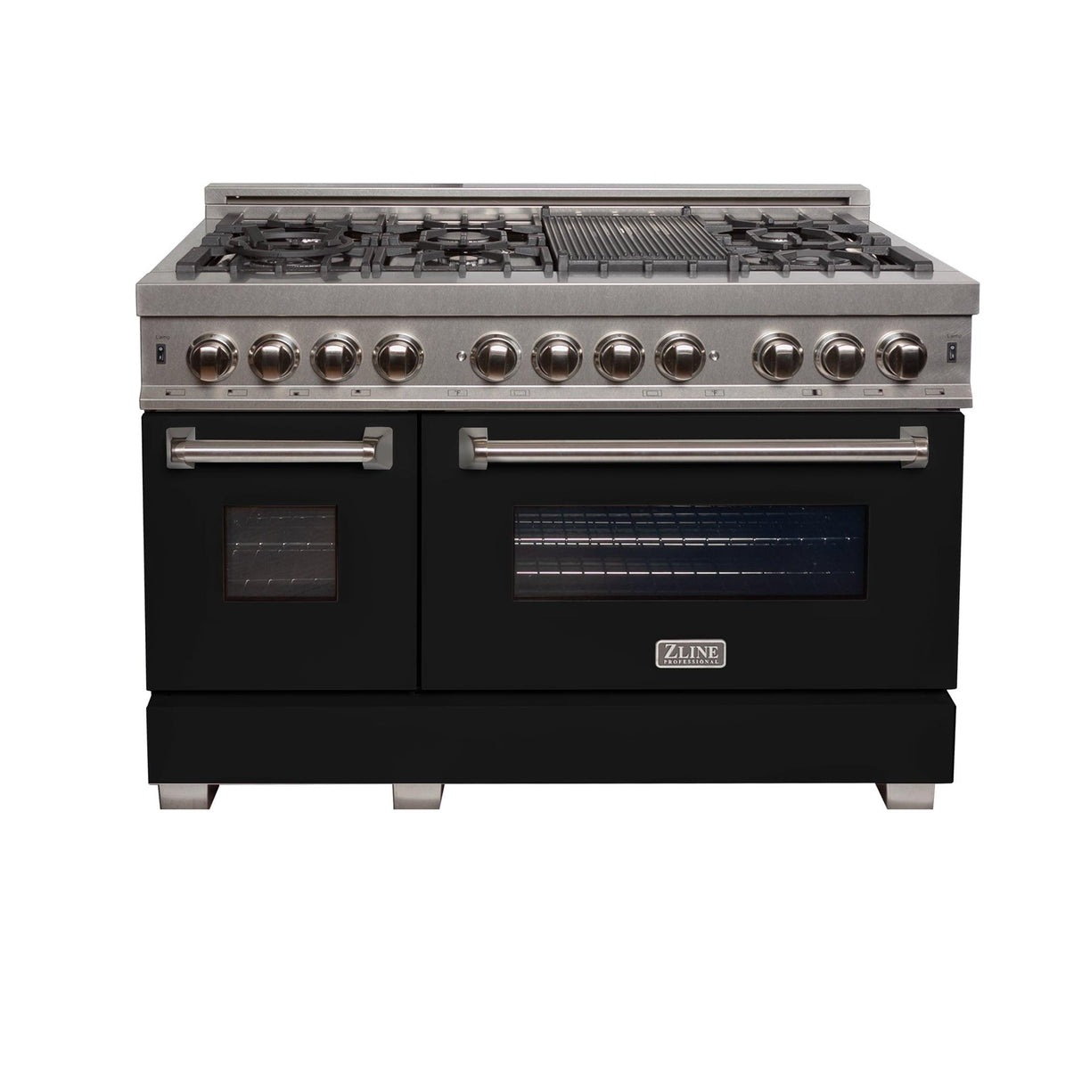 ZLINE RAS-BLM-48 Gas Range in DuraSnow Stainless Steel - image 1