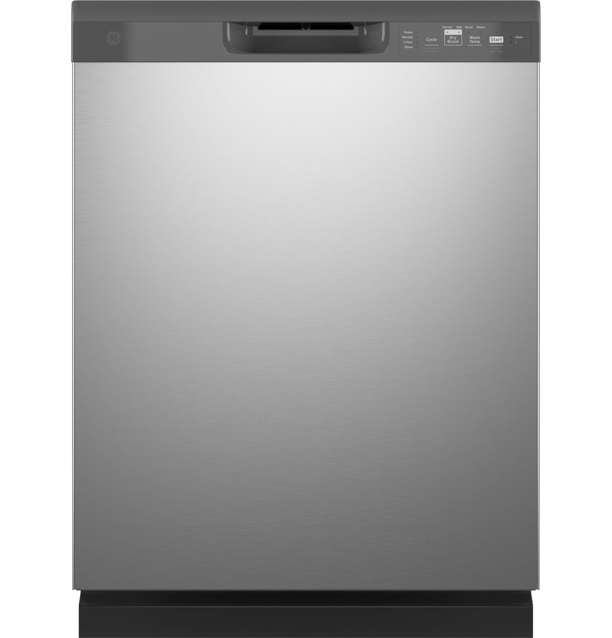 GE GDF510PSRSS - 24 in. Front Control Flush-Mount Dishwasher with 59 dBa Sound Level, Dry Boost & Pocket Handle - Stainless Steel