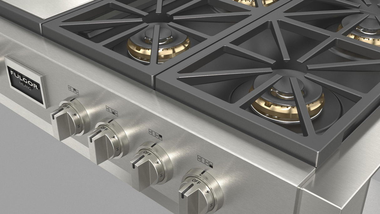 48" PRO GAS RANGE TOP - (F6GRT486GS1)