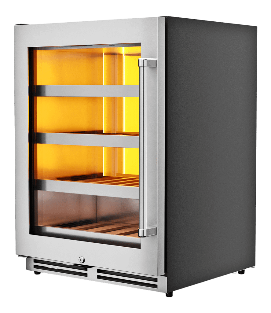 Thor Kitchen 24-inch Single Zone Wine Cooler, Left Swing, 45 Wine Bottle Capacity - Model Twc24ul-lh - (TWC24ULLH)