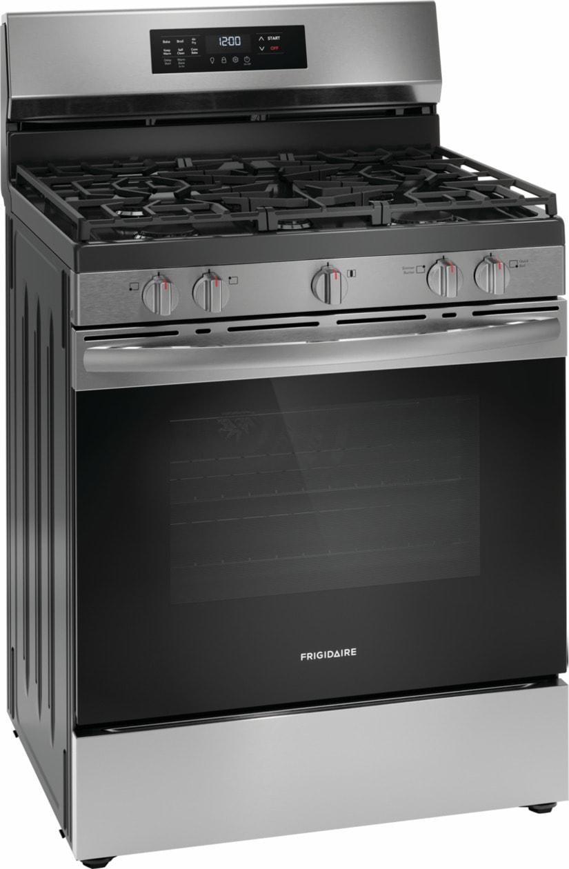 Frigidaire 30" Gas Range with Air Fry - (FCRG3083AS)