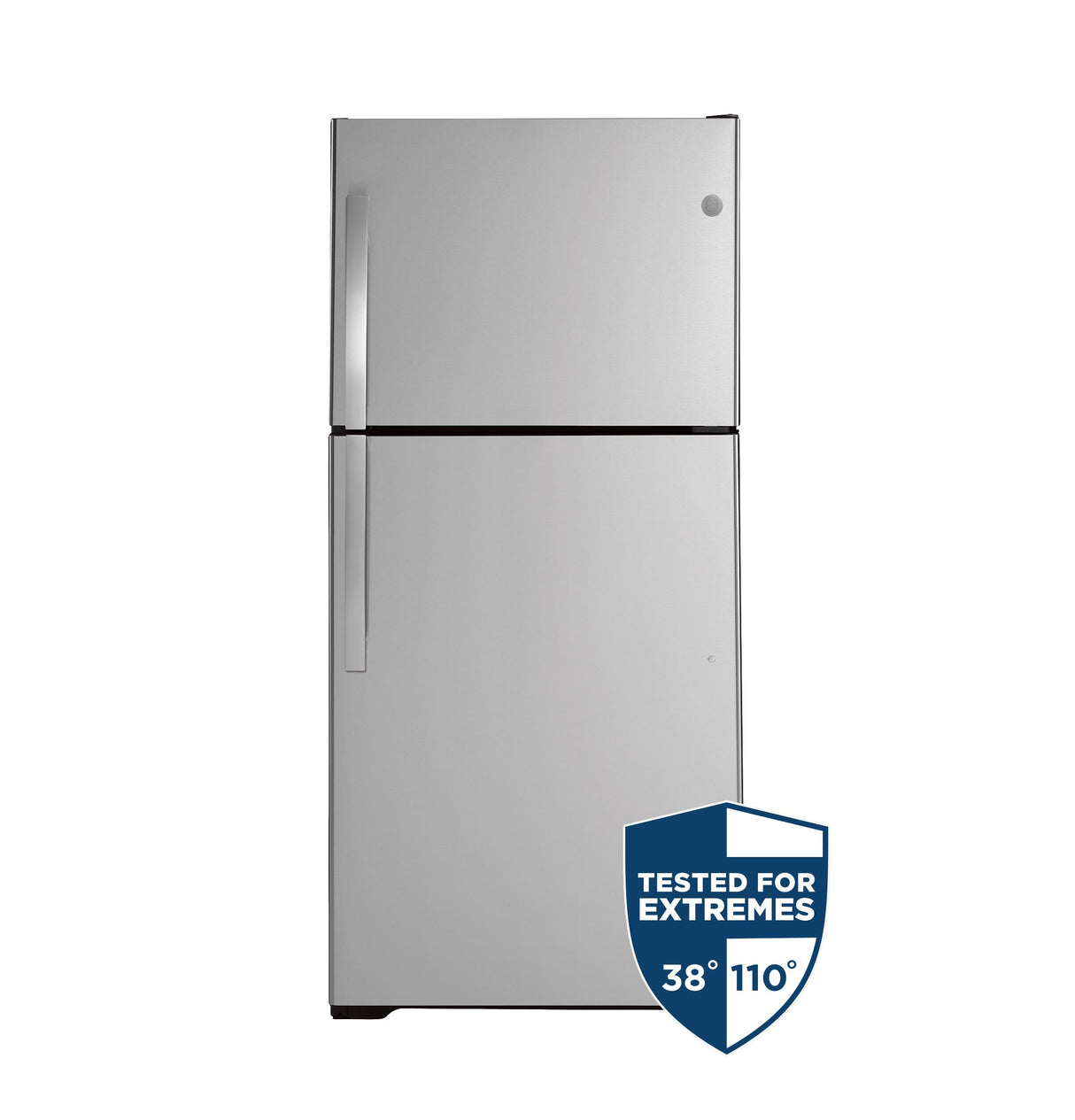 GE GTS19KYNRFS - 30 in. 19.2 cu. ft. Garage Ready Top Freezer Refrigerator - Fingerprint Resistant Stainless