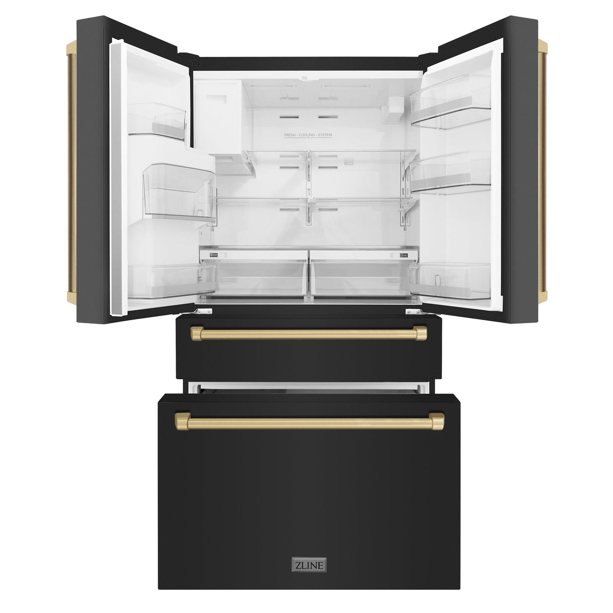 ZLINE RFMZ-W-36-BS-CB French Door Refrigerator in Stainless Steel - image 3