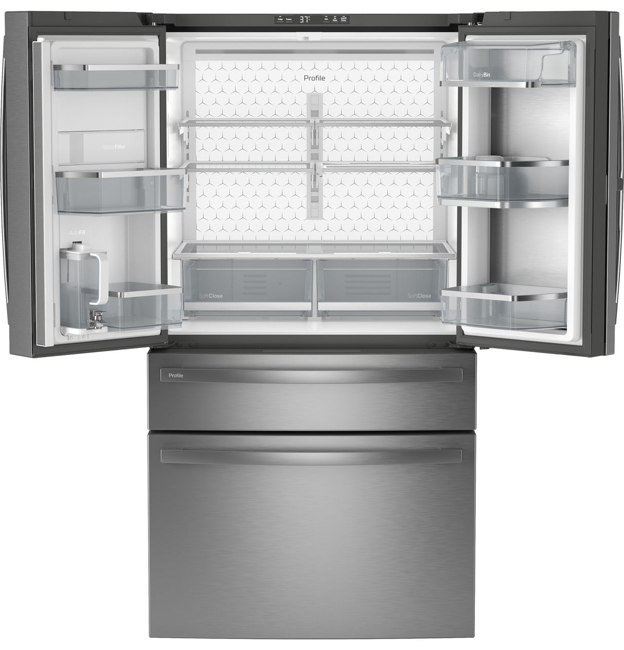 GE Profile PGD29BYTFS interior