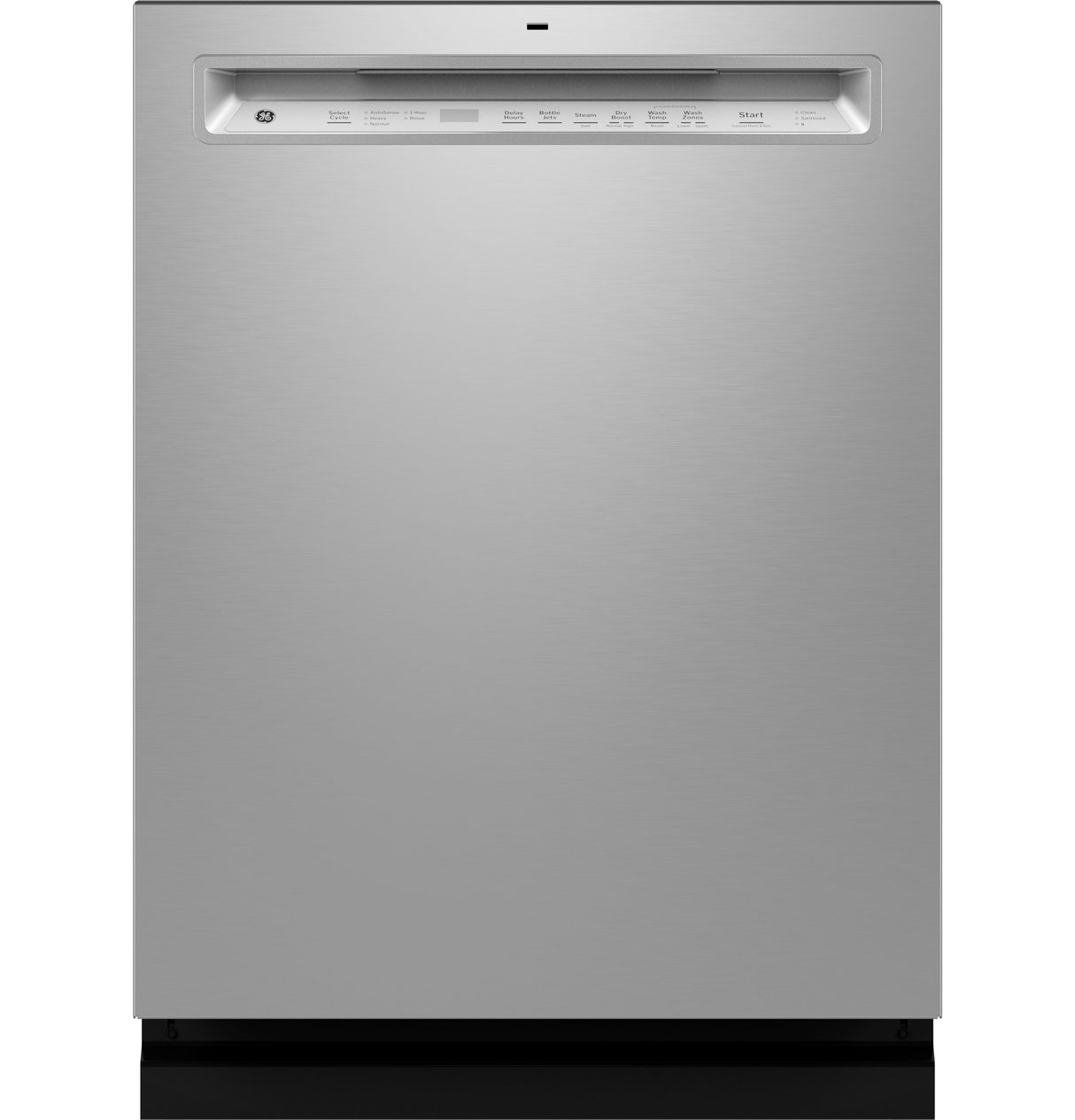 GE GDF650SYVFS - 24 in. Front Control Flush-Mount Dishwasher with 47 dBa Sound Level, 3rd-Rack, Dry Boost & Pocket Handle - Fingerprint Resistant Stainless
