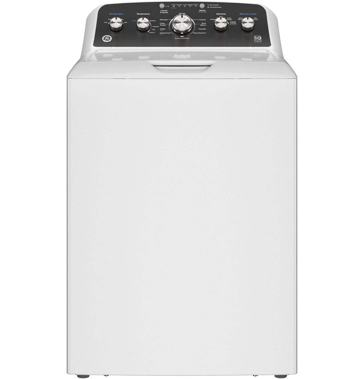 GE ETW485ASWWB washer detail