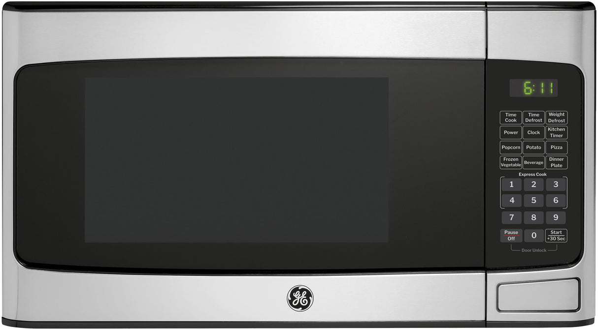 GCST11X1WSS GE 1.1 cu ft Countertop Microwave Stainless - Main View