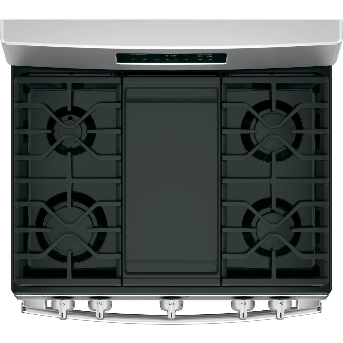 30 Inch Free-Standing Gas Range with 5 Sealed Burners, 5.0 cu.