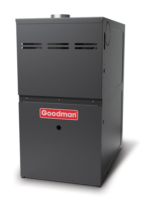 1.5 Ton 15.2 SEER2 80% AFUE 60,000 BTU Goodman Gas Furnace and R32 Heat Pump System - Horizontal