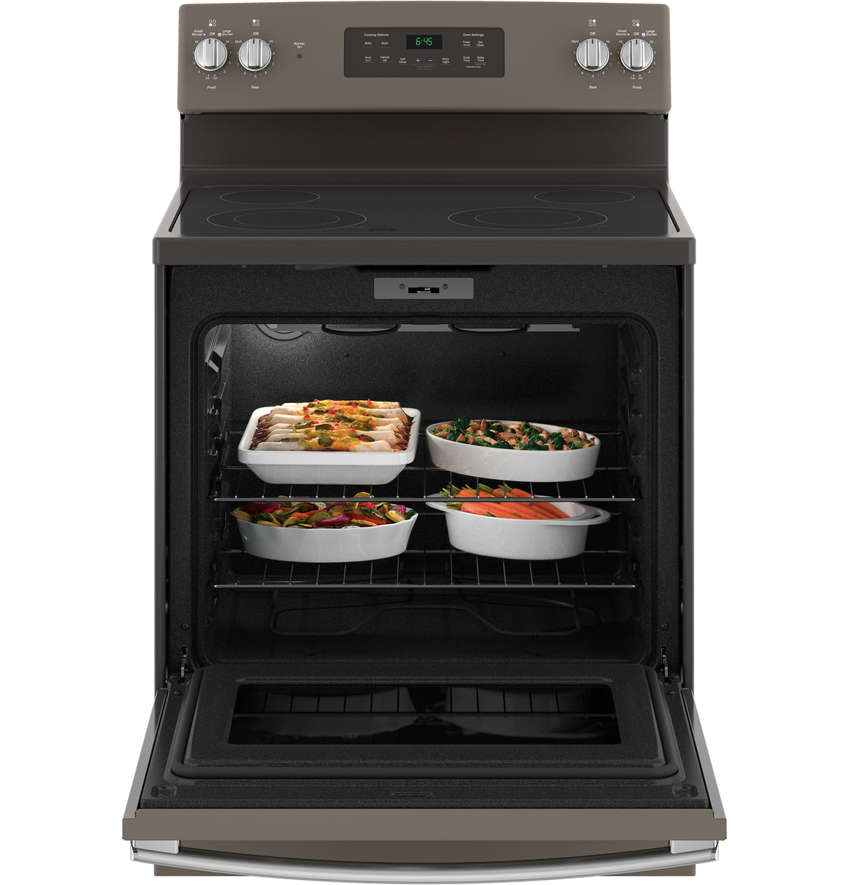 GE(R) 30" Free-Standing Electric Range - (JB645EKES)