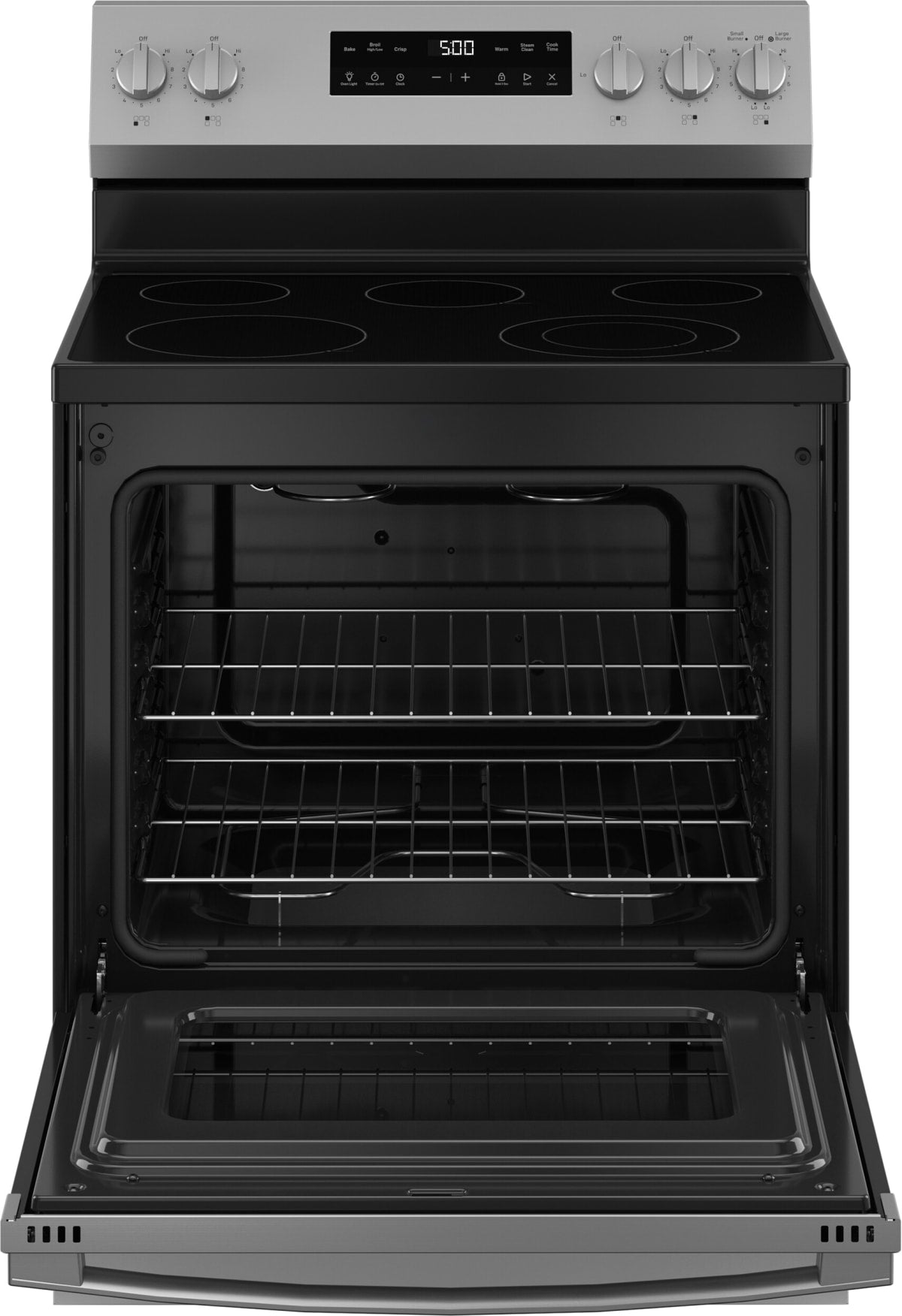 GRF500SVSS GE Gas Range oven interior