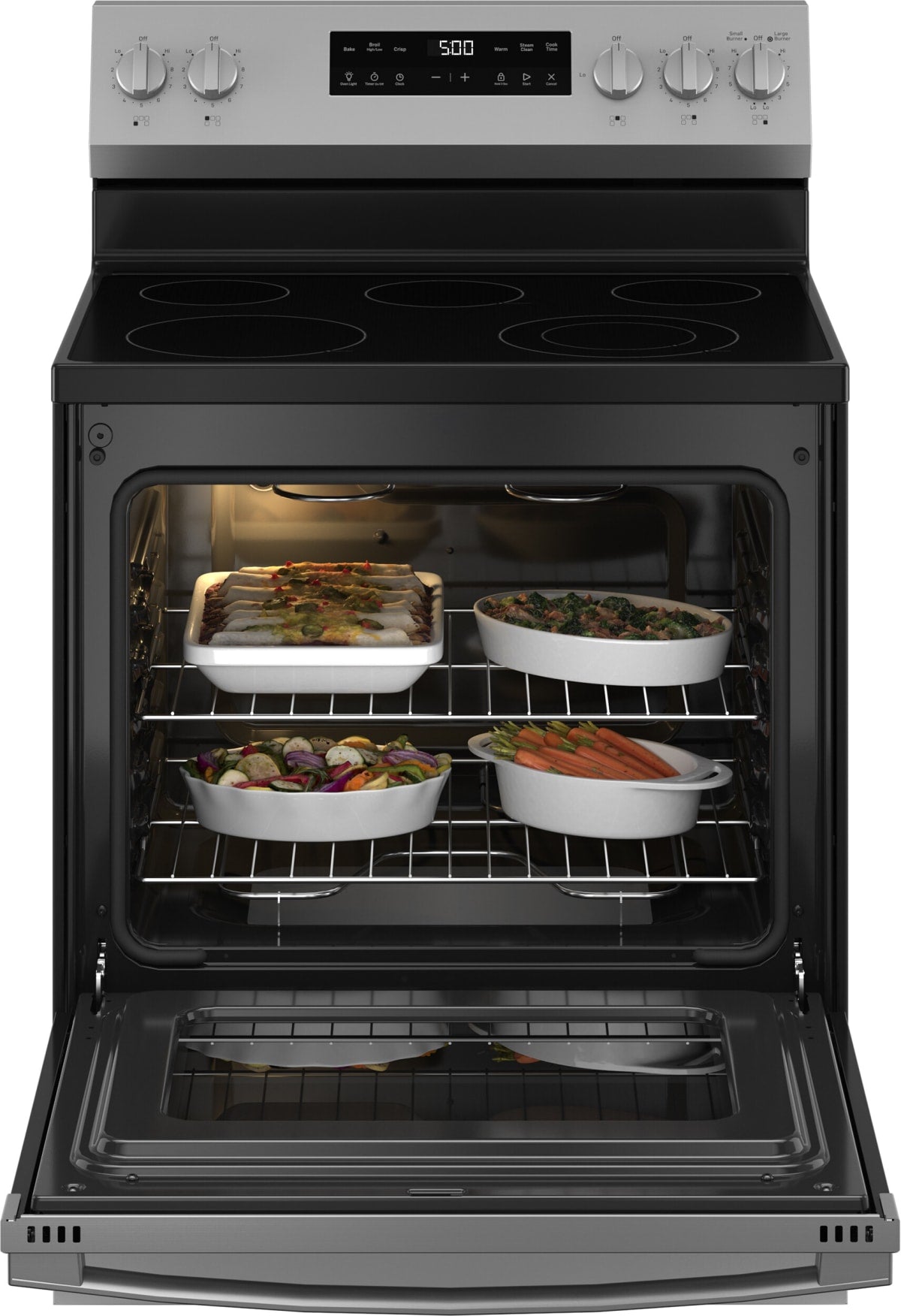 GRF500SVSS GE Gas Range detail view