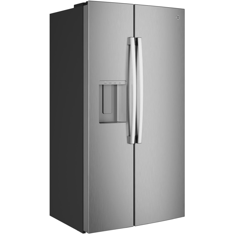 GE GZS24PYYFS Counter-Depth Side-By-Side Refrigerator - Interior