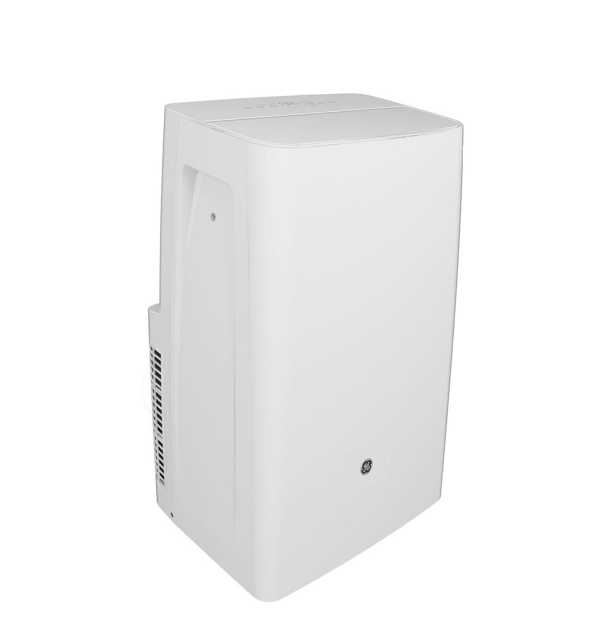 GE 8,000 BTU DOE SACC Smart Portable Air Conditioner with WiFi and Dehumidifier, Medium Rooms up to 350 sq. ft., White