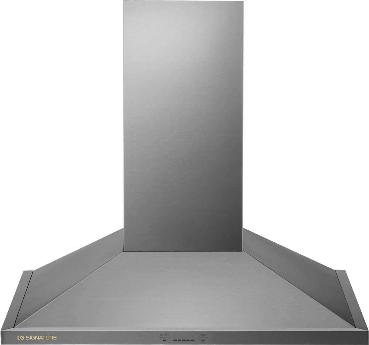 LG SIGNATURE HCEU3039X wall mount range hood front