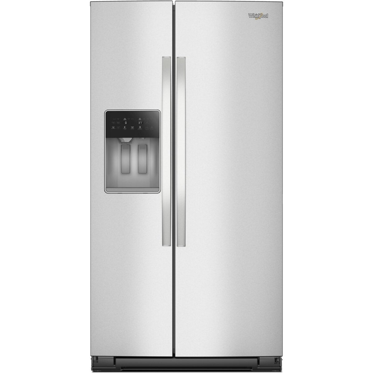 Whirlpool WRSF6536RZ 36" 28 cu. ft. Freestanding Side-by-Side Refrigerator in Stainless Steel