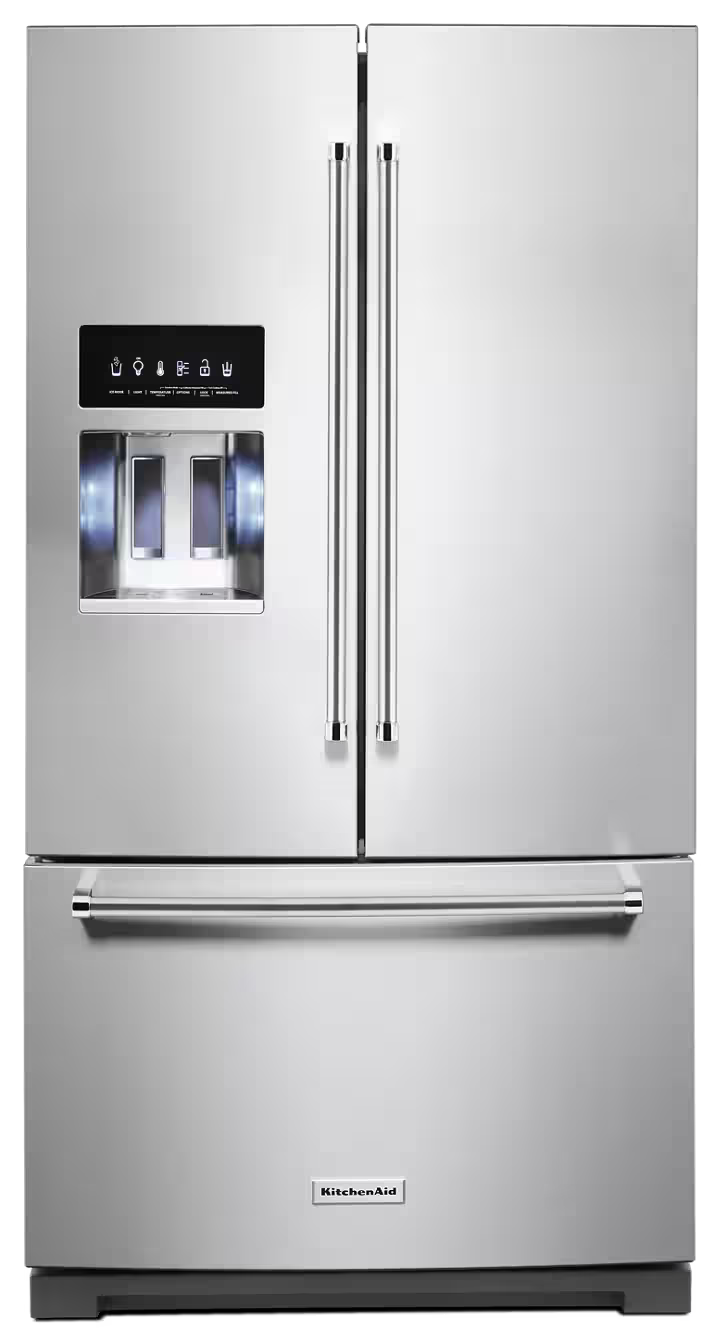 26.8 Cu. Ft. Standard-Depth French Door Refrigerator with Exterior Ice and Water Dispenser