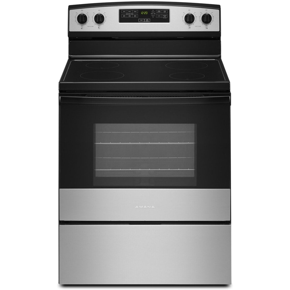 Amana AER6303MMS 30" 4.8 cu. ft. Electric Range in Stainless Steel