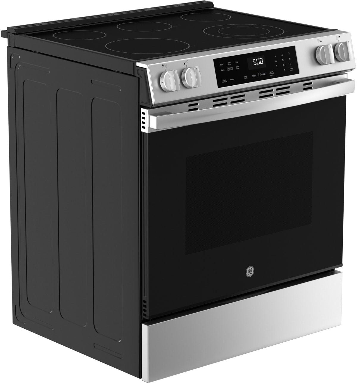 GE GRS500PVSS 30-inch Slide-In Electric Range - Oven Interior