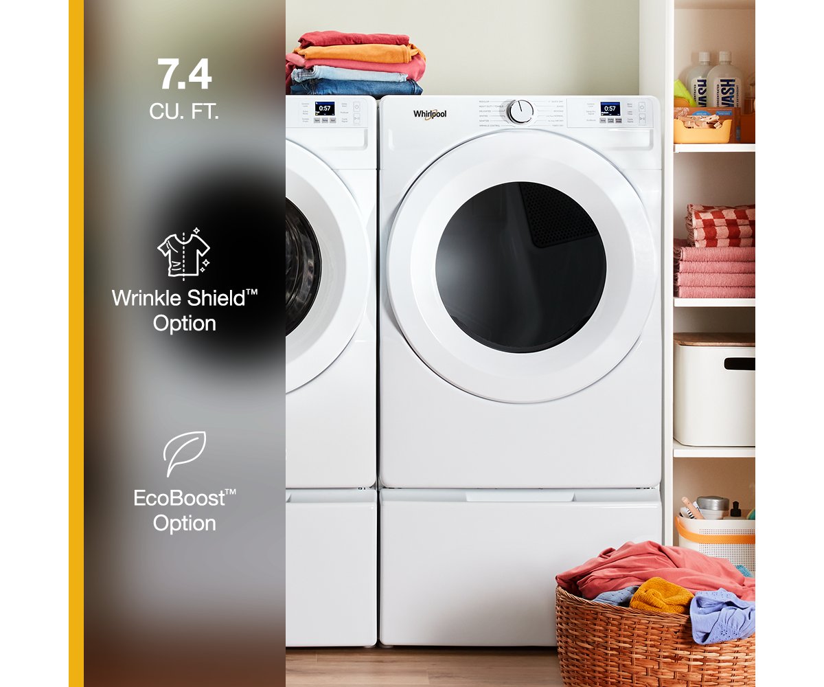 Whirlpool WGD4720RW dryer feature