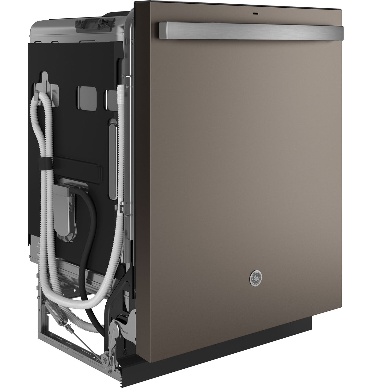 GE GDT650SMVES - 24 in. Top Control Flush-Mount Dishwasher with Stainless Steel Interior47 dBa Sound Level, Sanitize Cycle, 3rd-Rack & Dry Boost - Fingerprint Resistant Slate