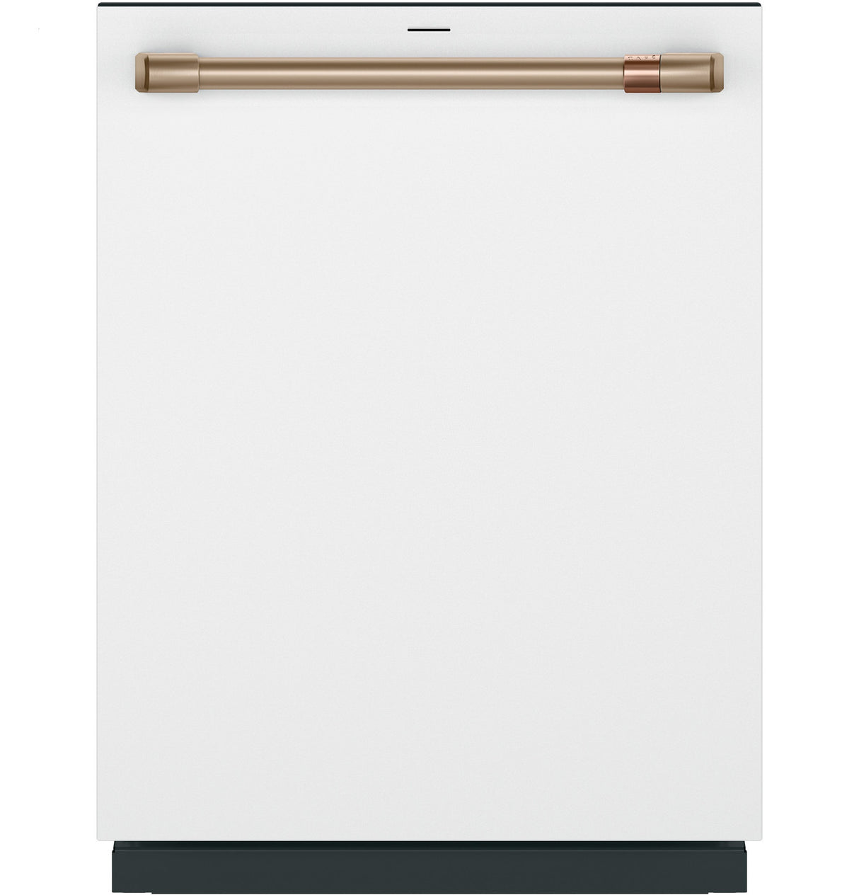 Café CDT858P4VW2 CustomFit Smart Dishwasher in Matte White — front view