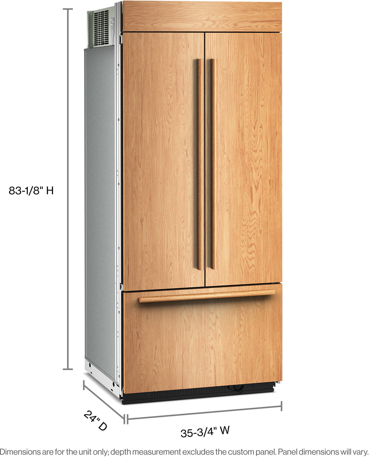 KitchenAid KBFN536TPA interior