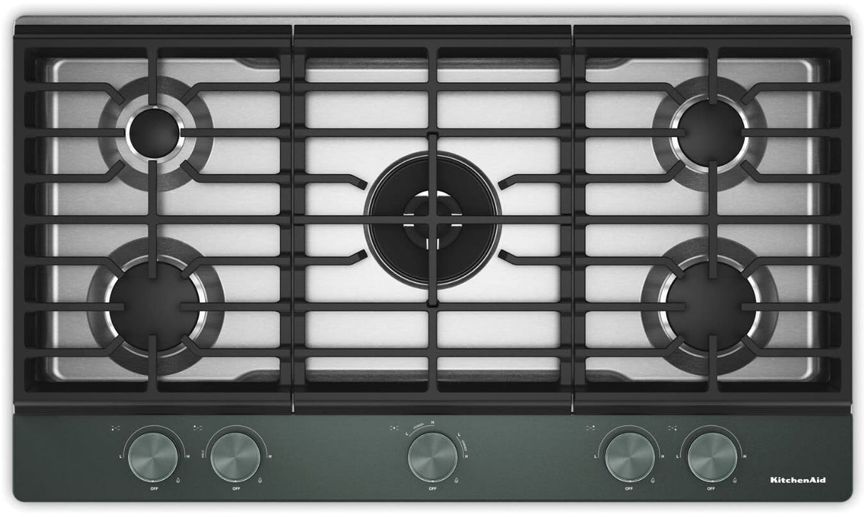 KitchenAid KCGK736SJP 36 Inch Gas Cooktop Juniper