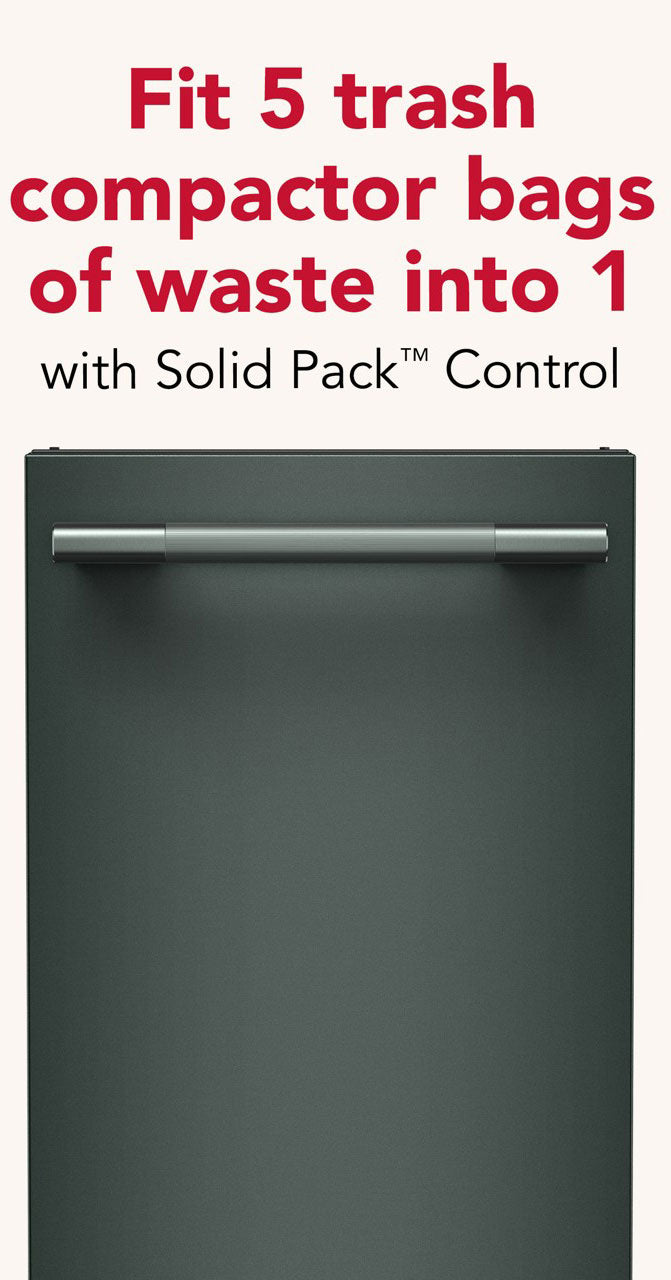 KitchenAid KTTP515TJP trash compactor - Solid Pack compaction