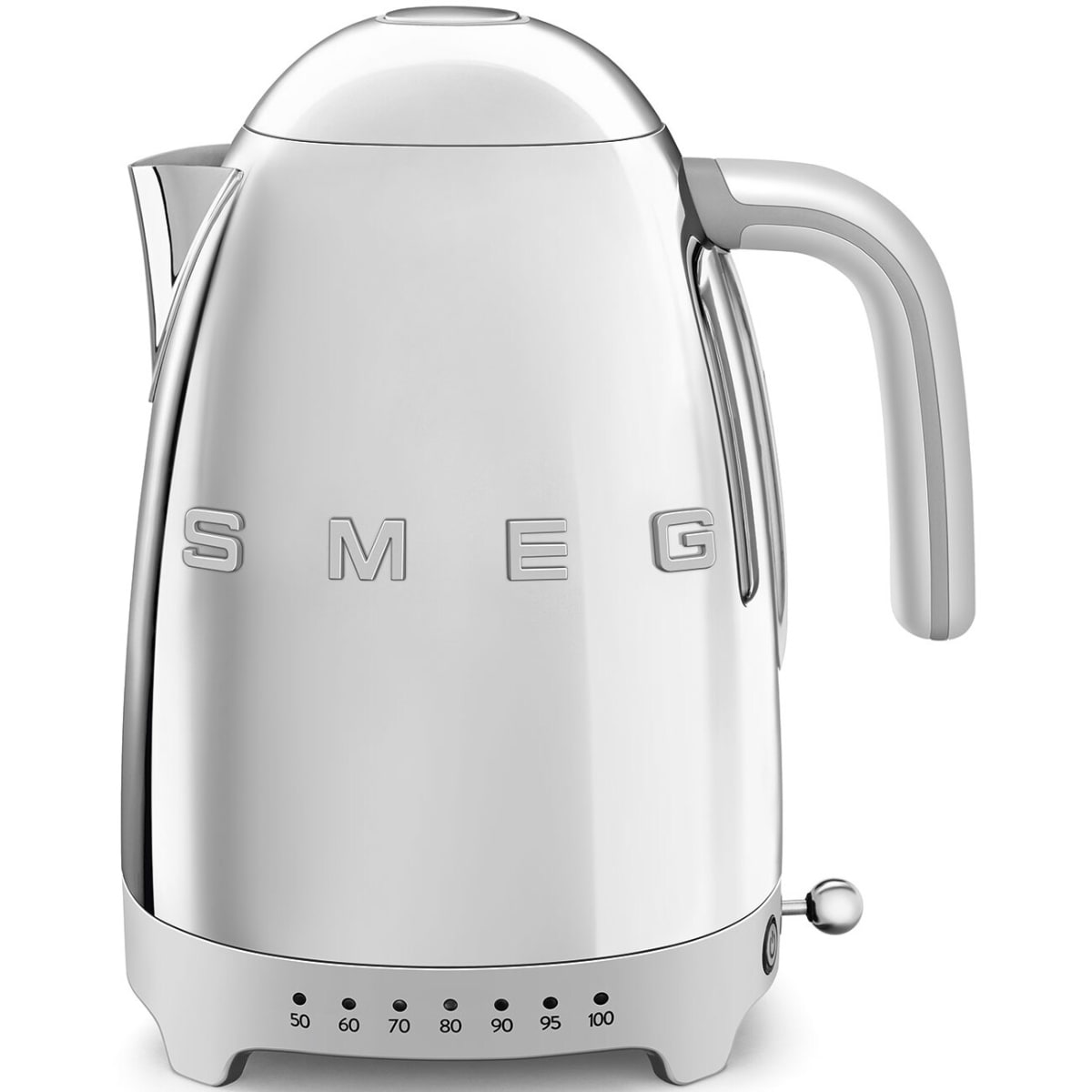Smeg 50's Retro Design KLF04SSUS Electric Variable Temperature Kettle 56 oz. in Stainless Steel