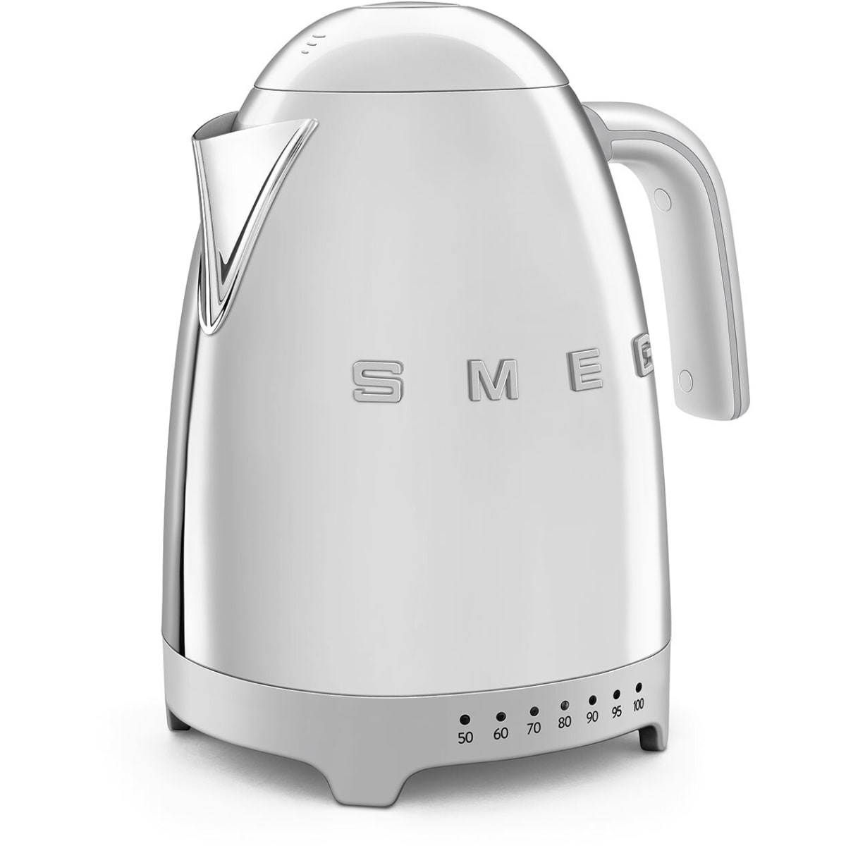 Smeg 50's Retro Design KLF04SSUS Electric Variable Temperature Kettle 56 oz. in Stainless Steel