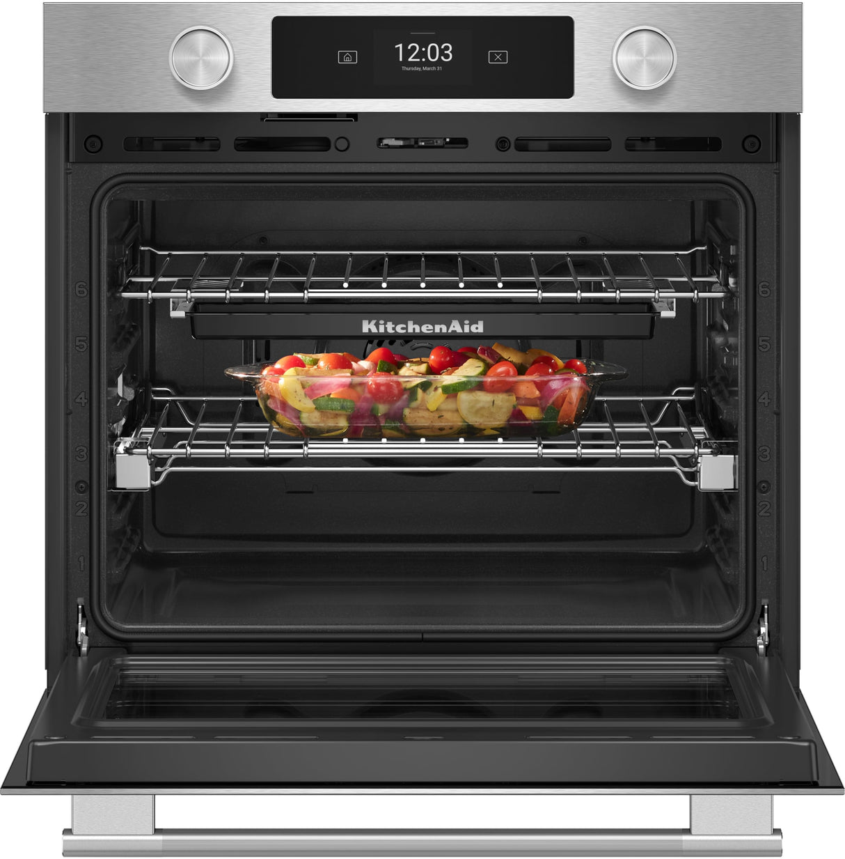 KitchenAid KOES930SPS wall oven interior view