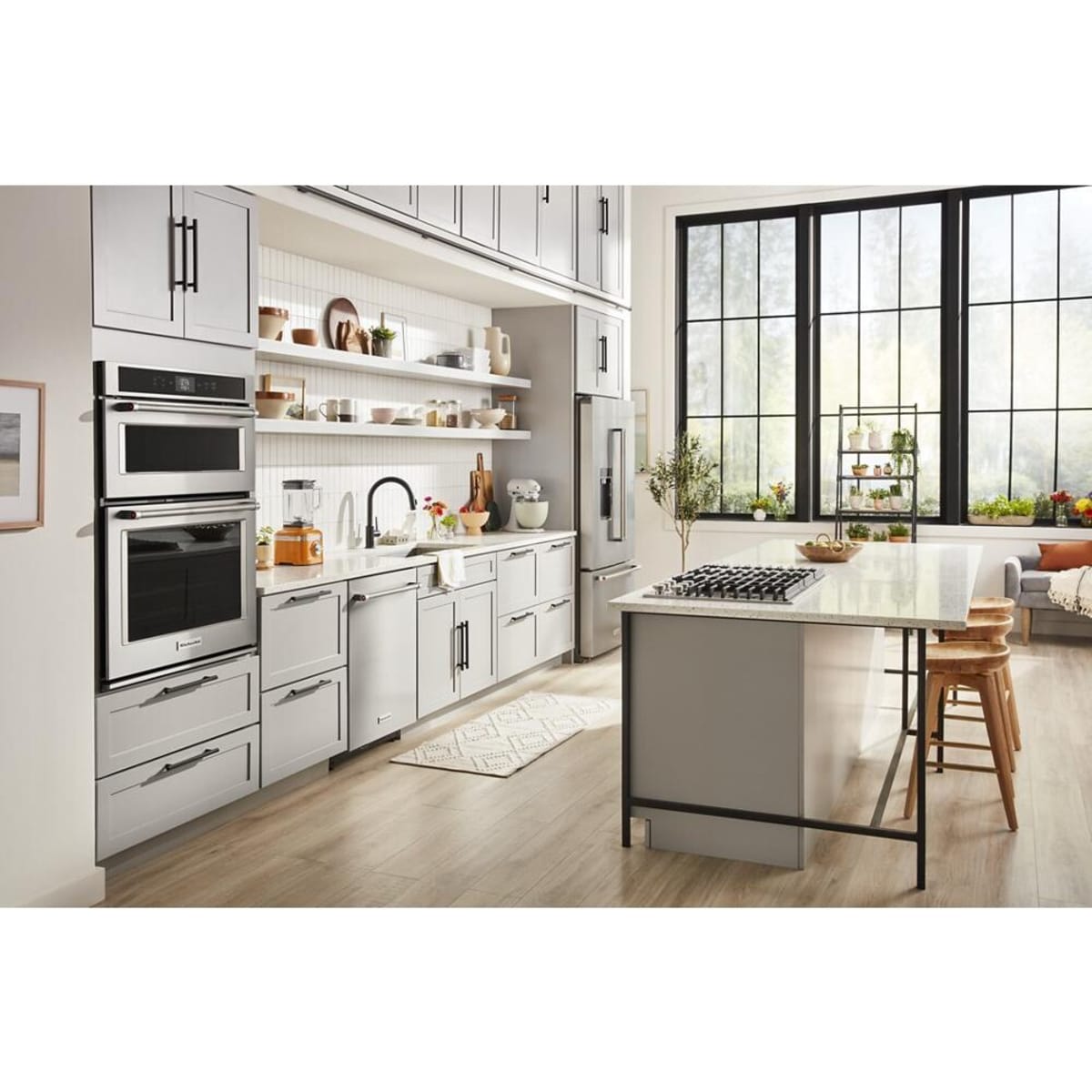 KitchenAid KRFC704FPS 36 in. 23.8 cu. ft. French Door Refrigerator - alternate angle 10 | Varouj Appliances