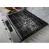KitchenAid KSGG700ESS 30 in. Slide-In Gas Range - cooktop close-up | Varouj Appliances