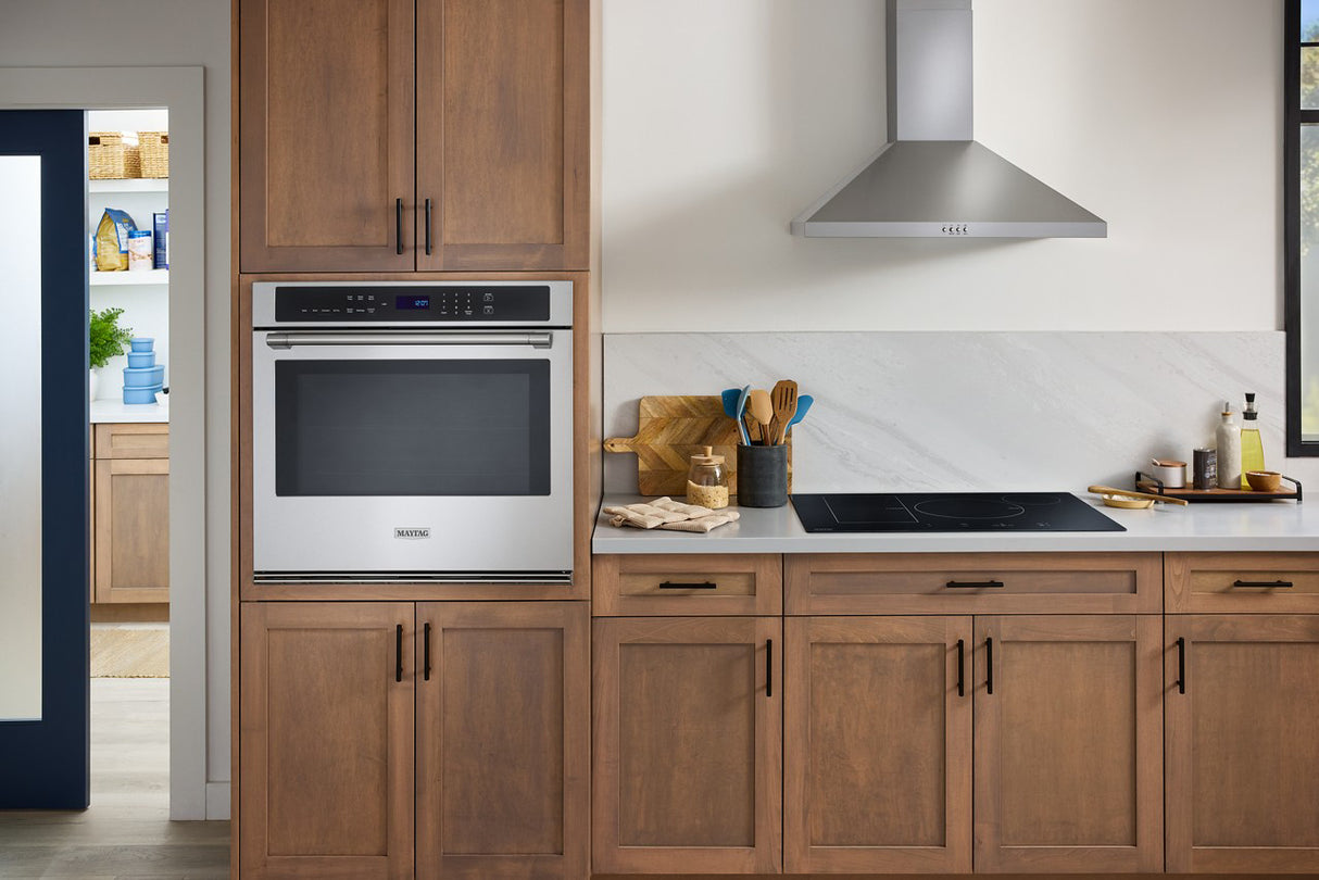 Maytag MOES4030TZ installed in kitchen