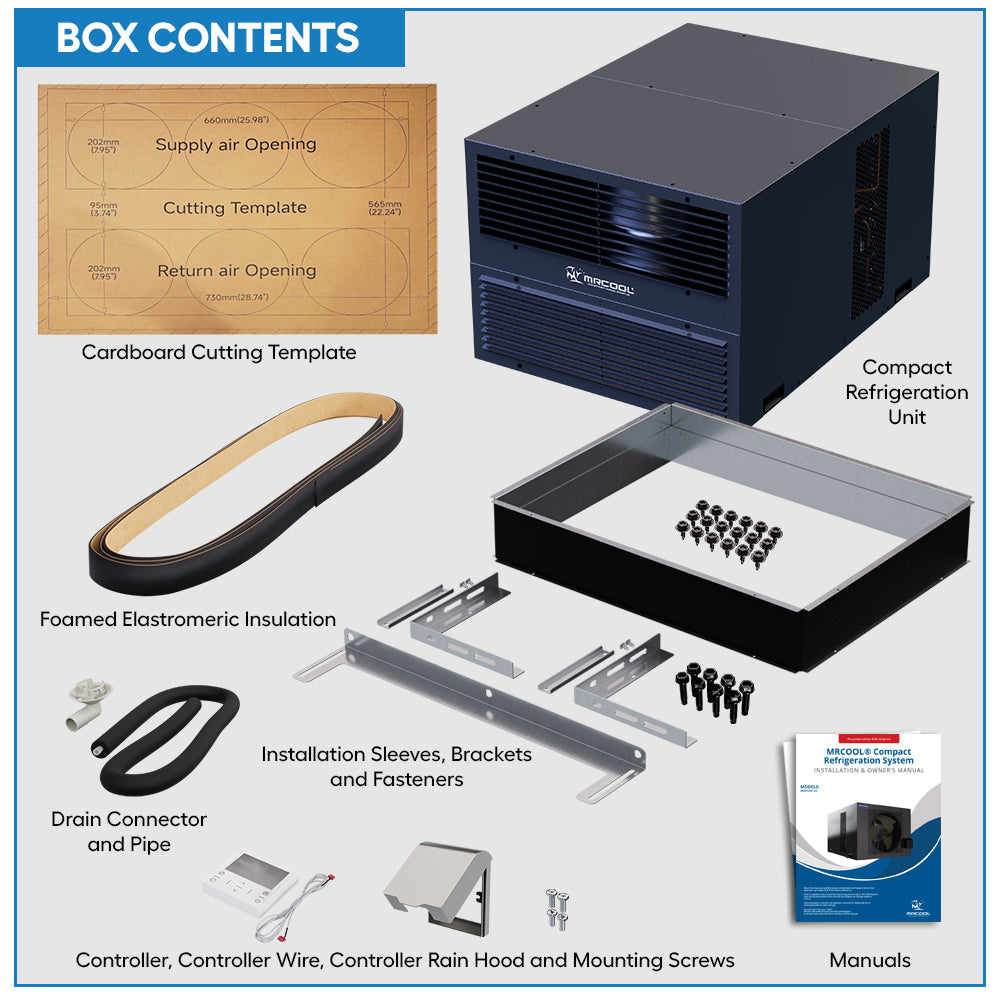 MRCOOL® Compact Refrigeration System - 12K BTU R-32