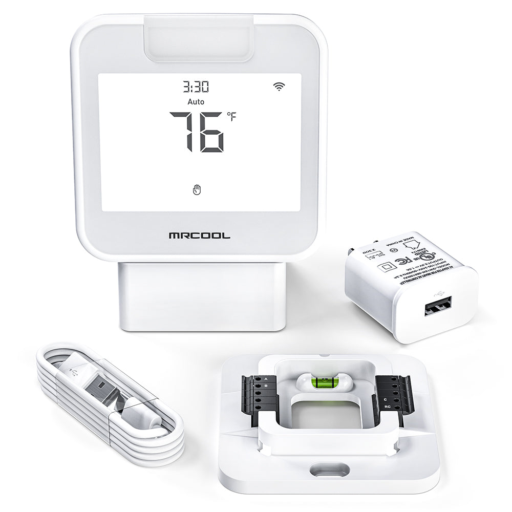 MRCOOL Smart Wi-Fi Mini Stat (White) - 24V for Mini Splits (Breeze Max) (Complete System)