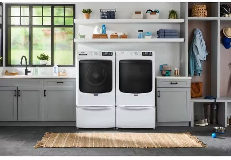 Maytag MED7020RW front load dryer - control panel