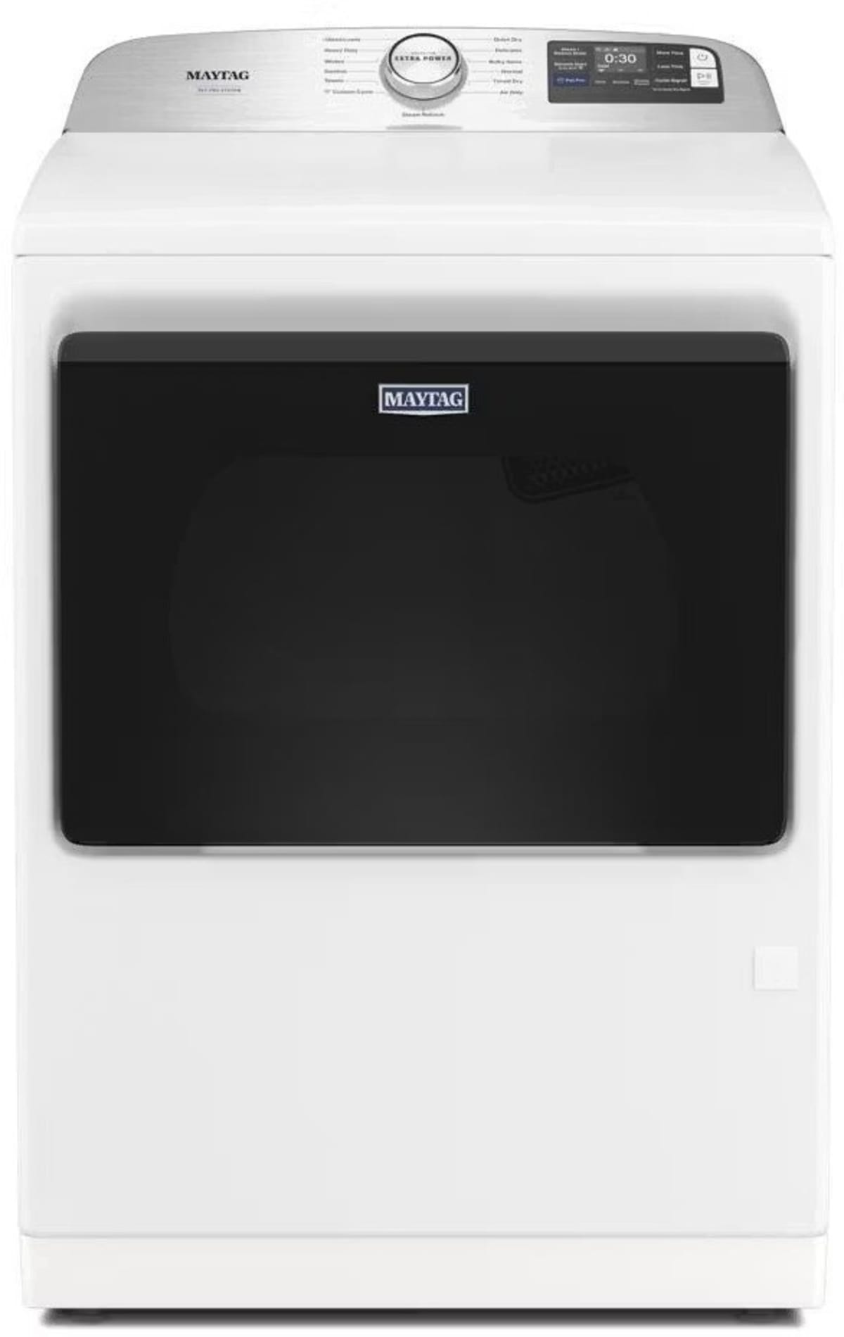 Maytag MED7205RW 27-Inch Smart Electric Top Load Dryer in White