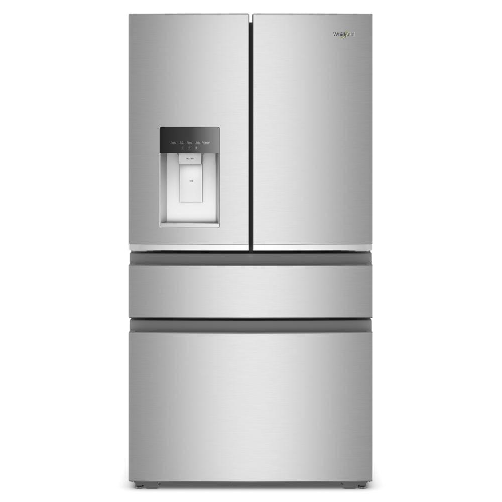 Whirlpool WRMC5036RZ stainless counter-depth refrigerator front view