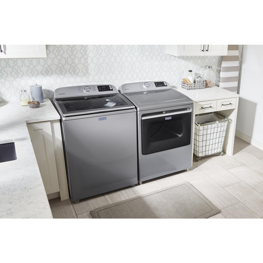 Smart Top Load Electric Dryer with Extra Power - 7.4 cu. ft. - (MED6230HC)