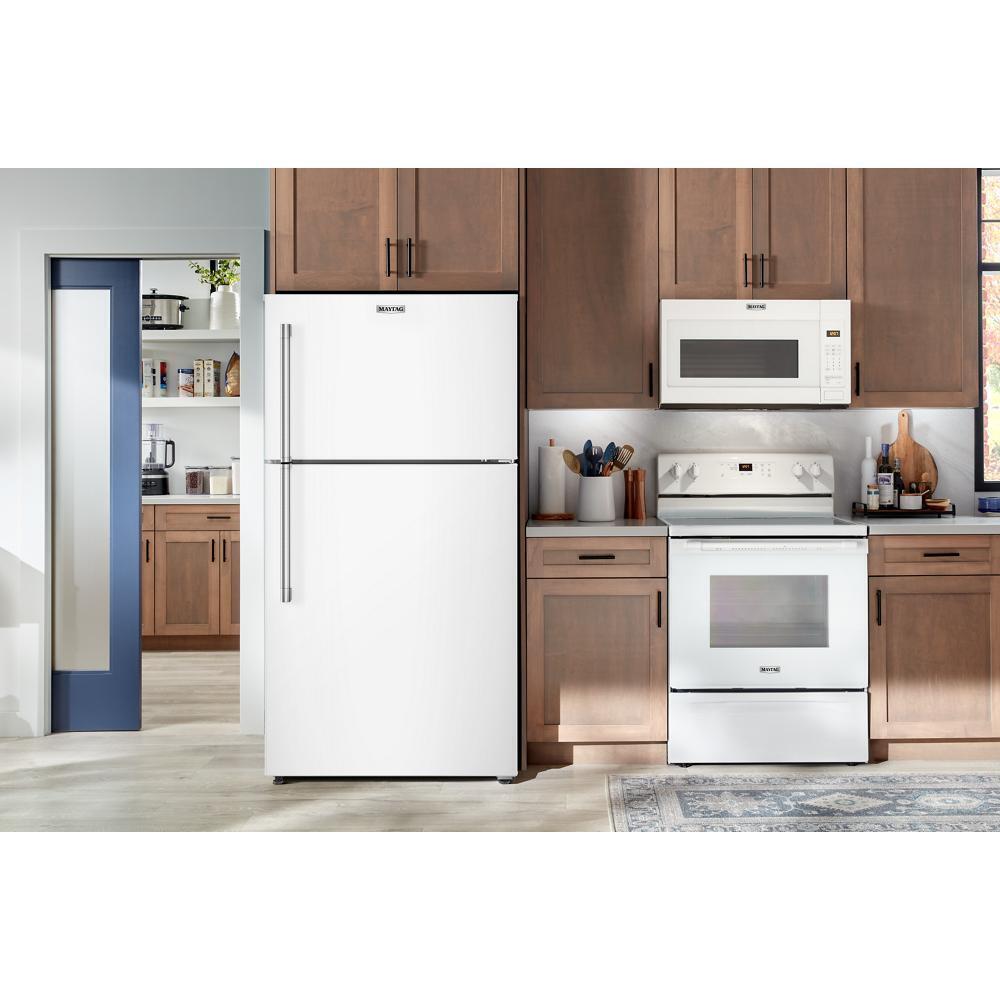 Maytag MRTX5119SW interior shelves