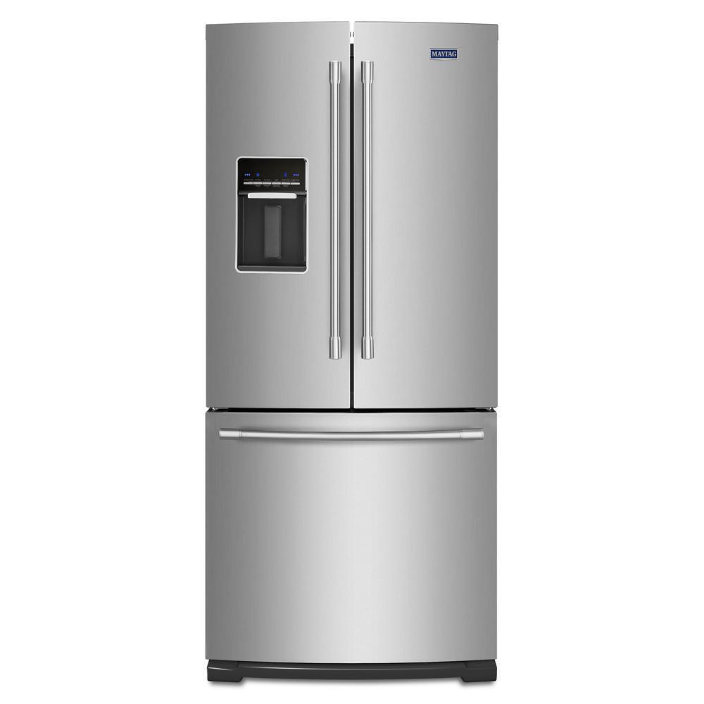 30-Inch Wide French Door Refrigerator with Exterior Water Dispenser- 20 Cu. Ft. - (MFW2055FRZ)