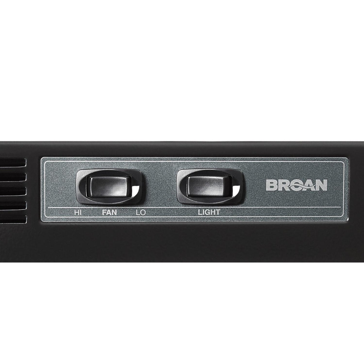 Broan(R) 30-Inch Convertible Under-Cabinet Range Hood w/ Easy Install System, 260 Max Blower CFM, Black - (BUEZ330BL)