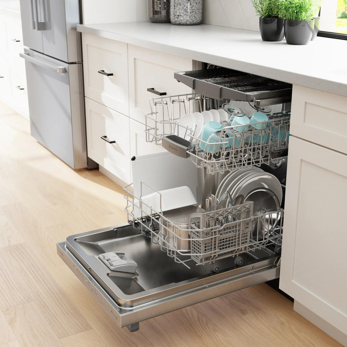 300 Series Dishwasher 24" Stainless Steel Anti-fingerprint - (SHX53CM5N)